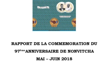 RAPPORT DE LA COMMEMORATION DU 97ème ANNIVERSAIRE DE NONVITCHA MAI – JUIN 2018