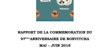 RAPPORT DE LA COMMEMORATION DU 97ème ANNIVERSAIRE DE NONVITCHA MAI – JUIN 2018
