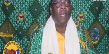 Version Xwla du 1er Message du Comité d’Organisation de la 104ème édition de la fête de NONVITCHA. Présenté par le Premier Vice Président, Elie AGBETY.