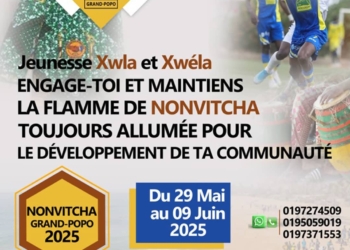Jeunesse Xwla et Xwรฉla, engage-toi et maintiens la flamme de Nonvitcha toujours allumรฉe pour le dรฉveloppement de la communautรฉ