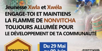 Jeunesse Xwla et Xwéla, engage-toi et maintiens la flamme de Nonvitcha toujours allumée pour le développement de la communauté