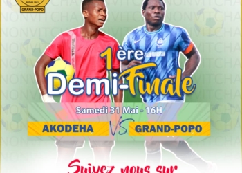 PREMIÈRE DEMI-FINALE DU TOURNOI DE FOOT NONVITCHA 2025