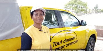 Recevez la représentante de MTN BENIN lors de la 2ème descente de sa structure à la place NONVITCHA à Grand-Popo