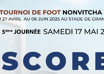 Tournoi de Foot Nonvitcha 2025 : Score de la 5e journée