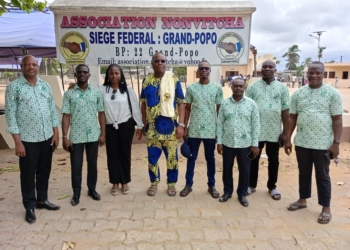 Descente de la Loterie Nationale du Bénin à Grand-Popo pour la 104ᵉ édition de Nonvitcha